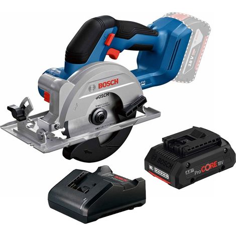 Bosch GKS 18V-51 18v Brushless Cordless Circular Saw 140mm + 1 x 4Ah Procore (1/5)