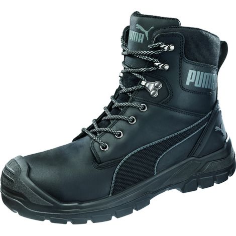 Sicherheitsstiefel Conquest BLK CTX High Gr.47 schwarz Leder