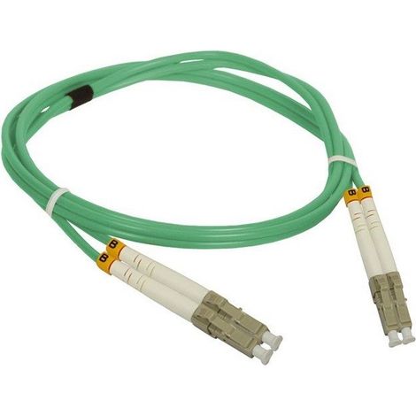 Cordon de brassage MM OM3 LC-LC duplex 50/125 5,0 m alantec