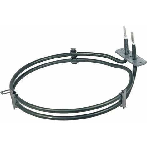 1 Résistance pour four 2000W, ronde, air chaud, compatible Whirlpool (1/3)