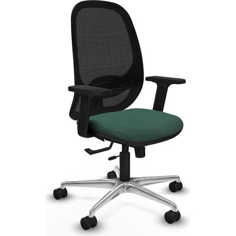 Silla de oficina piqueras y crespo Cilanco negro ruedas nylon (1/2)