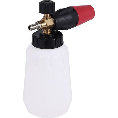 Nettoyeur Haute Pression Neige Mousse Lance Buse RéGlable Mousse GéNéRateur Voiture Propre Savon Mousse Lavage pour Interskol L (1/2)