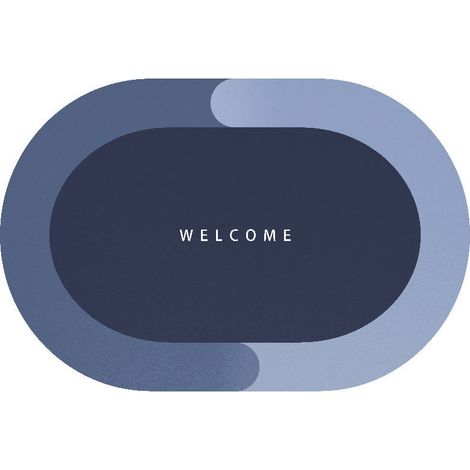 Tapis de bain super absorbant et antidérapant pour douche à domicile (1/5)
