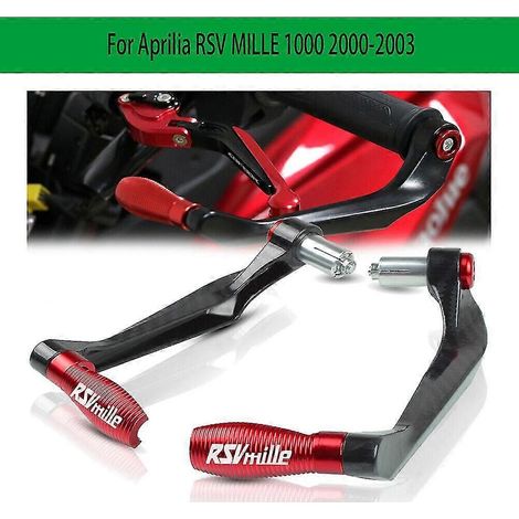 Protection de leviers de frein et d'embrayage pour guidon de moto Aprilia RSV MILLE 1000
