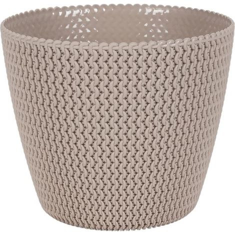 Übertopf Splofy Mocca Blumenkübel Pflanzenbox Kräutergefäß Garten Dekoration (1/2)
