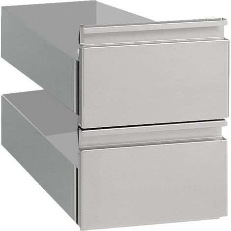 Kit de tiroirs pour soubassement l 300 mm 300x490x400 mm - VIRTUS
