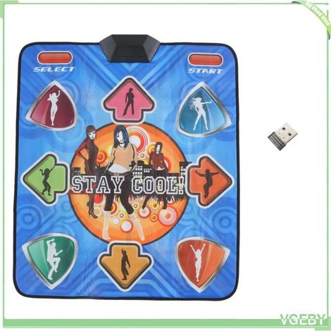 Tapis de danse électronique - FAFECIY - USB - Résistant à l'usure - Compatible PC - 3 ans et plus (1/5)