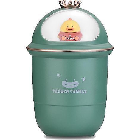 Mini humidificateur, humidificateur d'intérieur pour plantes, humidificateur d'air portable de bureau à brume fraîche vert (1/5)