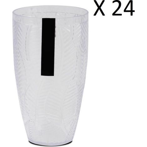 Lot de 24 verre à liqueur, verre dégustation - Diamètre 8.6 x Hauteur 15.5 cm -JUANIO (1/3)