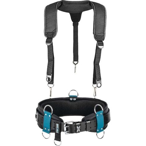 Makita E-05321 Blue Super Heavyweight Tool Belt Strap System + Heavy Duty Braces (1/4)