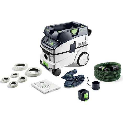 Festool Absaugmobil CLEANTEC CTM 26 EI-FLR + Fernbedienung CT-F mit Bluetooth (1/5)