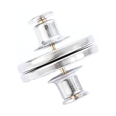 Set of 4 20mm Curtain Magnets Fastener Retainer Button Durable Alloy Lightweight Portable With Tack