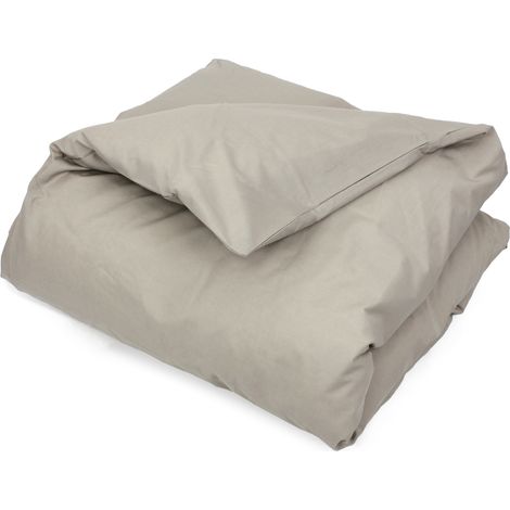 Housse de couette uni coton ALTO 140x200 cm (1/5)