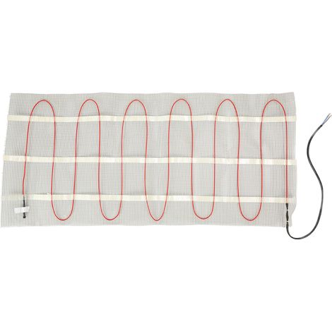Tapis chauffant électrique 240W 2.0㎡, film auto-adhésif sur treillis pour carrelage et mortier, 100-120V, idéal pour chauffage au sol (1/5)
