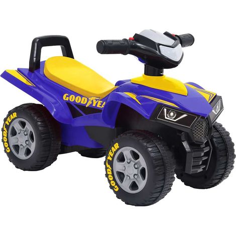 vidaXL Quad correpasillos infantil Good Year azul (1/5)