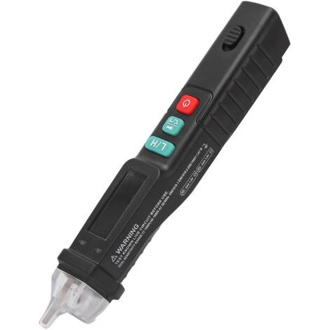 Stylo détecteur de tension alternative, arrêt automatique, écran HD, testeur de tension haute sensibilité 12-1000 V (1/5)