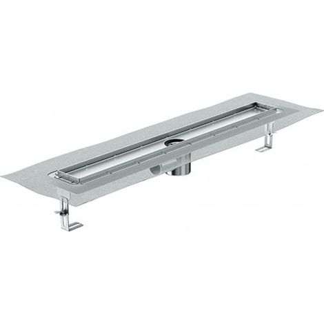 ACO Showerdrain E+ Rinnenk.o.Hochzug 800mm Rostl.904 mm Gesamtl.GV 50 mm 9010.77.01 (1/2)
