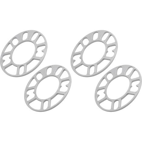 Pièces Entretoises Universelles Pour Jantes Pour Véhicule, Cales D'espacement De Roue En Alliage D'aluminium, Entretoise Roue De Moyeu Roue élargis Et Modifiés, Auto Accessoire(5mm) (1/5)