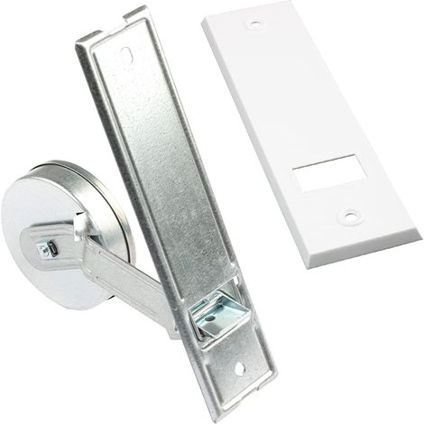 Avvolgitore per tapparelle con piastra di copertura, distanza tra i fori di 160 mm, fino a 5 m di cinghia (per nastro della cinghia da 20–24 mm) (1/5)