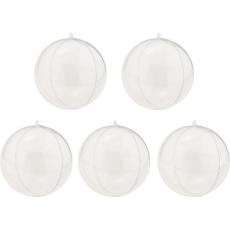 Christbaumschmuck aus Kunststoffkugeln (1/5)