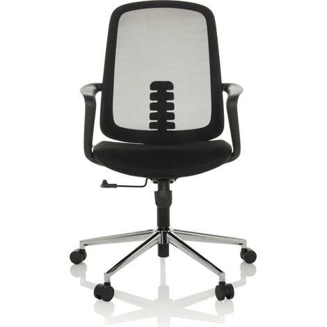 [GEBRAUCHT] B-Ware Hjh Office Bürostuhl Drehstuhl Sediolo B Home Office Netzstoff Stoff Schwarz