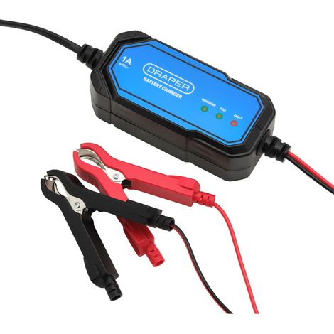 Draper 32295 1A 6/12V Smart Battery Charger (1/2)