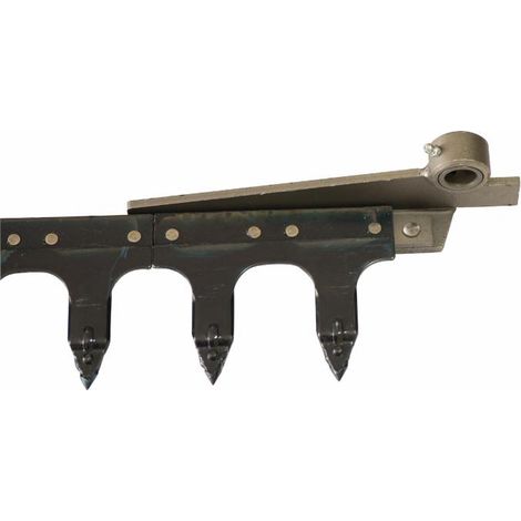 Dentiera 14 denti con testa tranciata lunghezza 2,05 mt adattabile a Gaspardo FB940 (1/4)