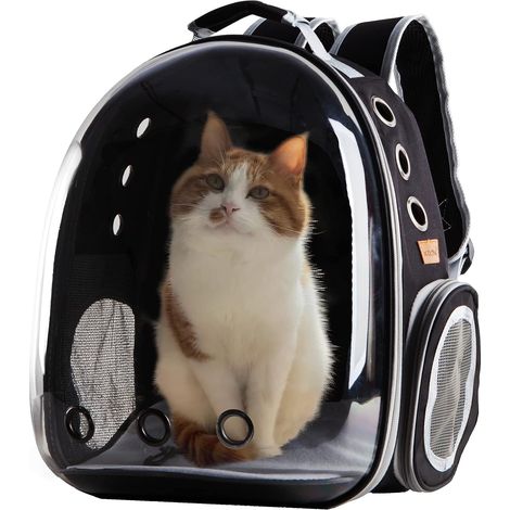 Sac à dos pour animal avec bulle transparente pour chat et petit chien sac de randonnée pour chaton et chiot
