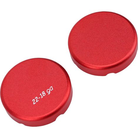 Moule à sertir double cavité 22-18AWG pour raccordement fil électrique auto bateau en alliage d'aluminium (1/5)