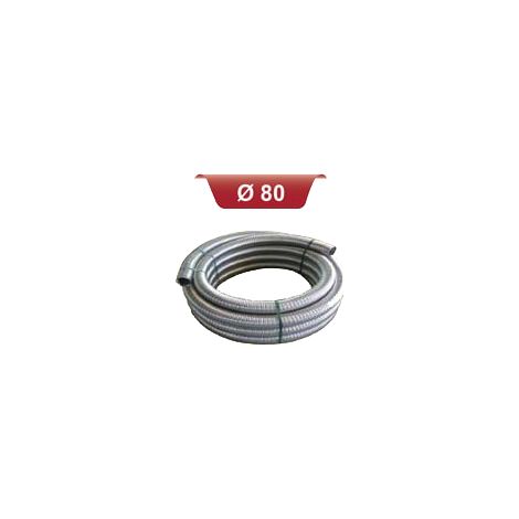 Rouleau de tubage double peau - Ø 80 Longueur 30m