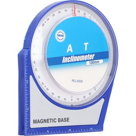 4x90° Magnetfuß-Neigungsmesser aus ABS-Kunststoff, Winkelmessgerät. (1/5)
