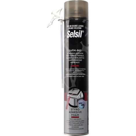SCHIUMA POLIURETANICA TEGOLE/COPPI 'SAFM-SAGM' 'SAFM-865' ml 750 - manuale 12 PZ