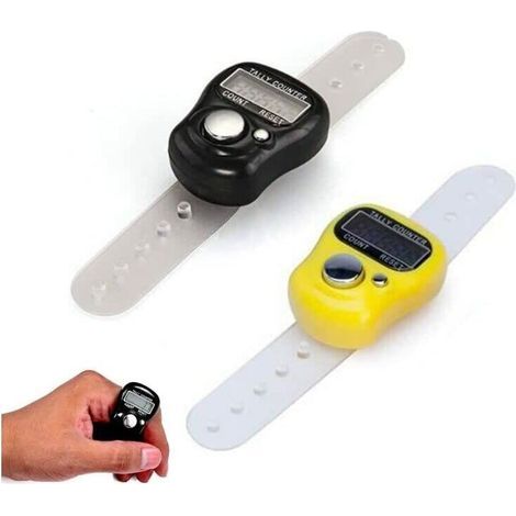 Compteur, Compteur Manuel, Compteur Digital, Compteur Clicker, Compteur Numérique, Compteur Electronique, Compteur électronique, Compteur Numeration, Compte-Rangs, Compte Rang Tricot (1/5)
