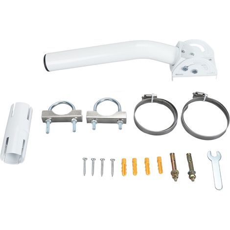 Kit de Montage Professionnel en Acier Inoxydable pour Antenne Rectangulaire V2 - Double Sécurité Coupe-Vent (1/5)