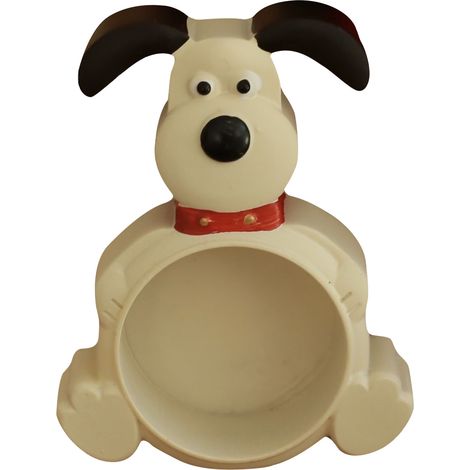 Porte-bougie chiot forme cartoon, bougeoir décoratif pour bougie aromatique, ornement photo 6,8x9,2cm (1/5)