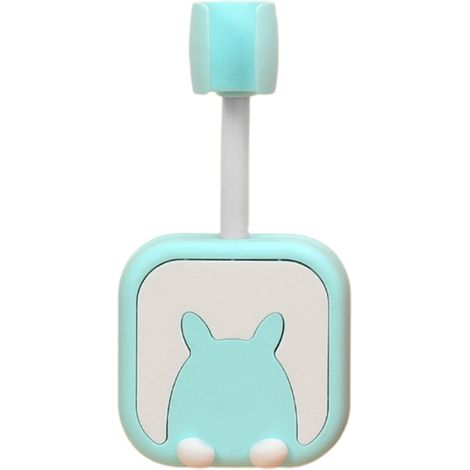 Support mural auto-adhésif pour bras de douche, support de pommeau de douche pour enfants, rotation à 360°, accessoires de salle de bain sans perçage