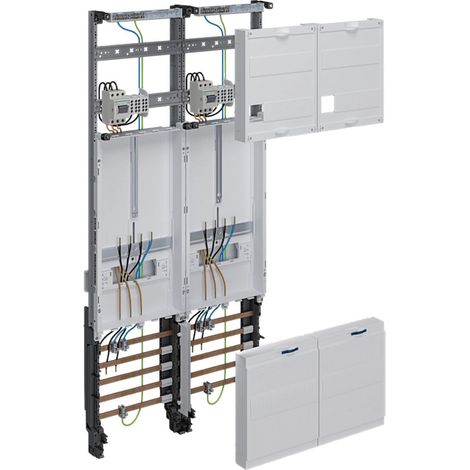 hager Komplettfeld, universZ, 1050mm, 2 ZP, 2-feld, NRW, SH, MV, N-sachsen, EON-Mitte