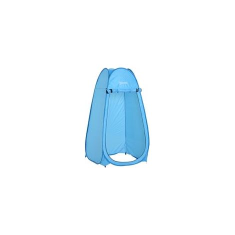 Aufblasbares Duschzelt, faltbares und tragbares Toilettenzelt, UV-beständig, inklusive Tragetasche, für Strand, Angeln, Wandern, Baden und Outdoor-Aktivitäten, blau