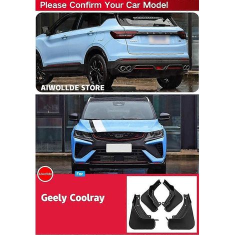 Schmutzfänger für Geely Coolray 2018–2022, Spritzschutz, Kotflügel-Schmutzfänger, vorne und hinten, Autozubehör – Coolray AAA