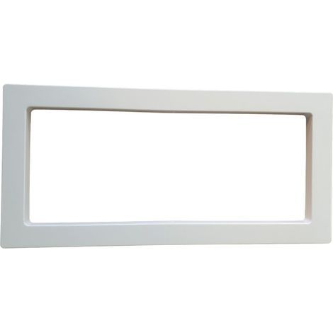 Hayward – Skimmer de piscine grande meurtrière – Enjoliveur blanc ABS – Longueur extérieure 460 mm – Hauteur extérieure 218 mm (1/3)