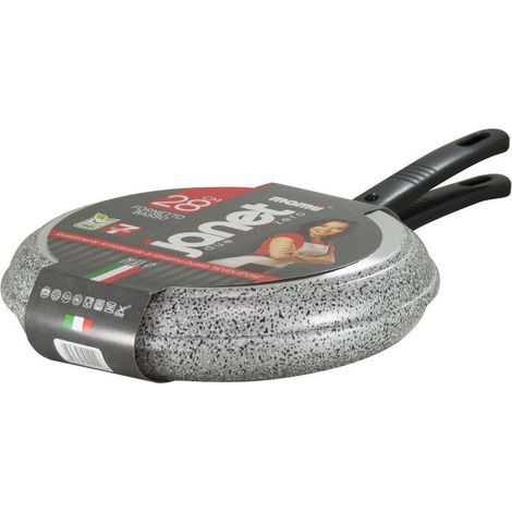 Mamù Fornetto Basso antiaderente, alluminio, PFOA free, antigraffio, made in italy, Ø 28 cm, resistente al forno