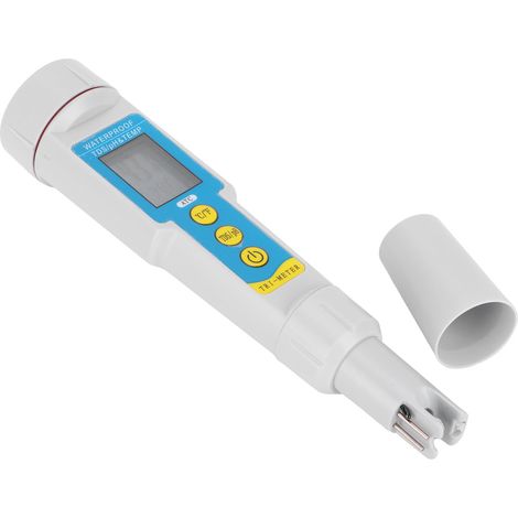 PH-986 3-in-1 Wasseranalysator, pH-/TDS-/Temperaturmessgerät, multifunktionaler tragbarer Stift (1/5)