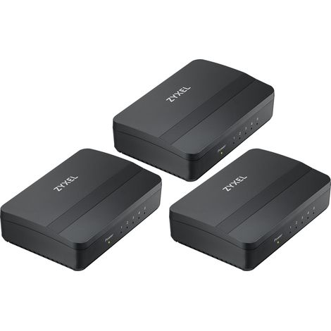 ZYXEL Switch de bureau GS-105S v2 5 ports lot de 3 (1/5)