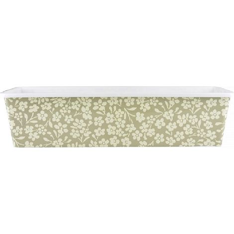 3-er Set Blumentopf 59x17x14 cm Pflanztrog Blumen Kastenb (1/2)