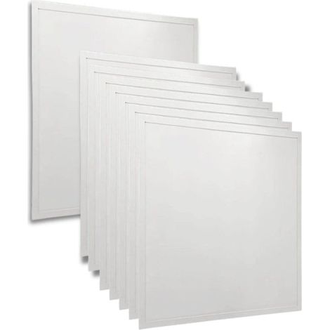 Panneau LED 60x60 36W 120lm/W BLANC (Pack de 8) Garantie 5 Ans - No Flicker - Blanc Froid - SILUMEN (1/5)