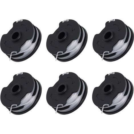 Set of 6 Replacement Spools for Parkside PRTA 20-Li C3 Cordless Brushcutter IAN351753-LIAIKI (1/5)