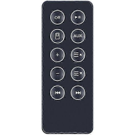 Nouvelle télécommande de remplacement pour enceinte Bose SoundDock 10 SD10 compatible Bluetooth et musique numérique (1/4)