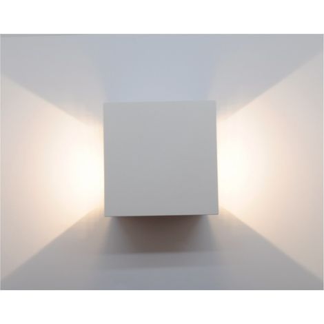 Aplique Led Exterior 6W 3000K IP54 con Ángulo de Apertura Modificable