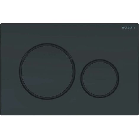 Plaque d'actionnement Geberit Sigma20 pour double chasse d'eau, ronde, (1/5)