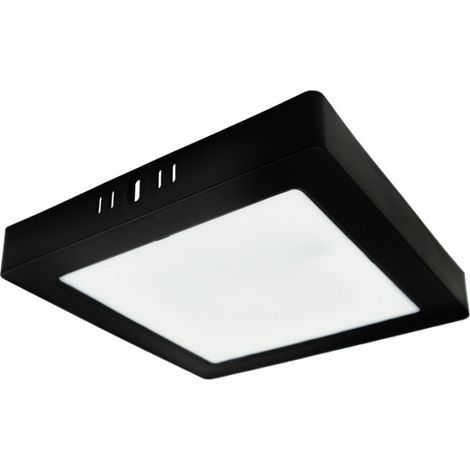 Plafoniera downlight LED 18W 4000K nera 22cm Ecolight (1/5)
